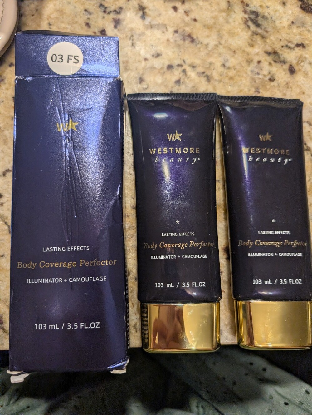 Westmore Beauty Golden Radiance Body Perfector Makeup